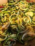 Spaghetti de zucchini
