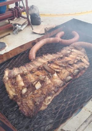 Una foto de Costillar de ternera a la parrilla