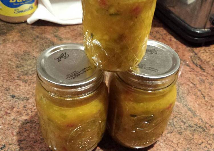 How to Make Quick Mustard Pickles / Piccalilli