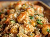Cous Cous al curry con gamberi