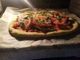 Pizza estilo Domino's Pizza