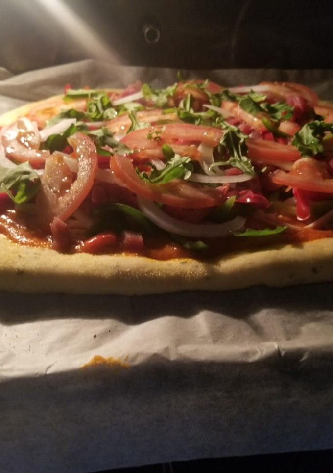 Una foto de Pizza estilo Domino's Pizza