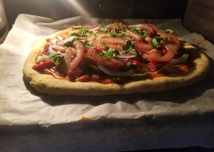 Pizza estilo Domino's Pizza