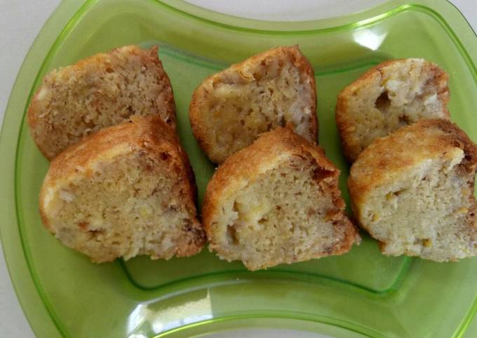  Resep  Bolu  pisang  no  oven no  mixer  oleh Mytha Ariesta 