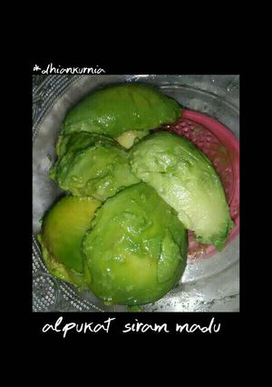 Foto resep Alpukat Siram Madu