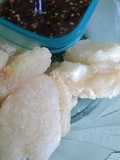 Cireng salju bumbu rujak