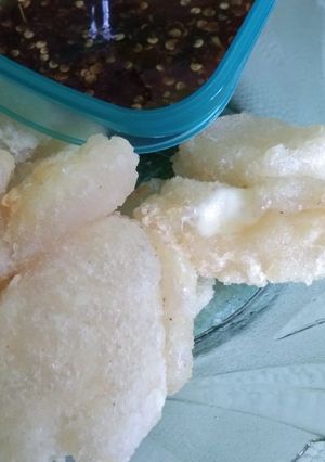 Foto resep Cireng salju bumbu rujak