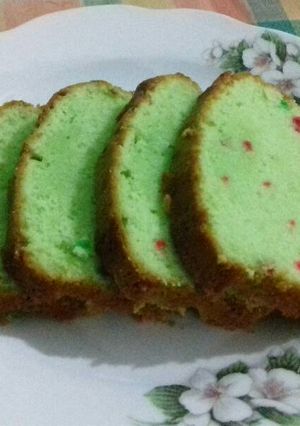 Foto resep Condesed Milk Pandan Pound Cake