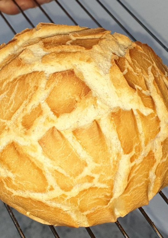 Una foto de Pan casero crujiente