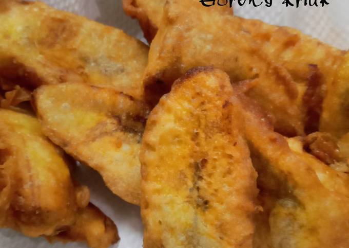 Anti Ribet, Memasak Pisang Tanduk Goreng Kriuk Irit Anti Gagal