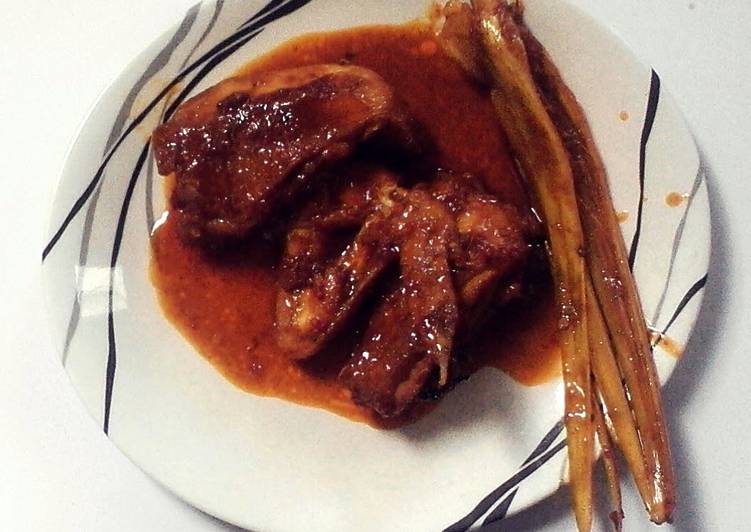 ayam masak habang (red chilli chicken )