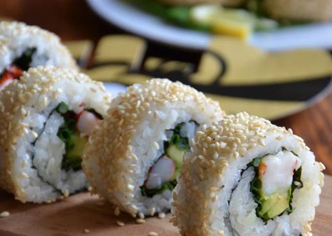 Avocado Shrimp California Rolls Recipe by cookpad.japan - Cookpad
