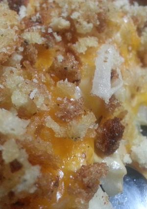 A picture of Hashbrown Stuffing Casserole.