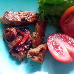 A picture of Healthy roasted chicken fillet, no salt no sugar no msg.