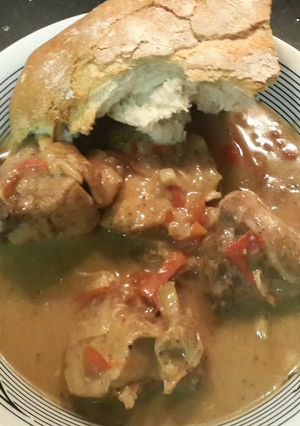 A picture of Chicken pot.