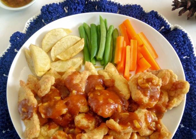 Resep Bistik Ayam Chinese Food, Enak