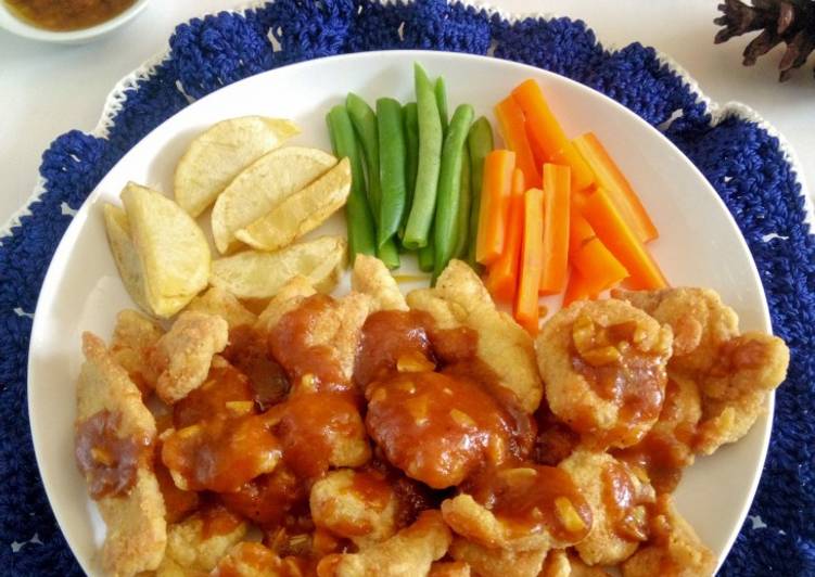 Resep Bistik Ayam Chinese Food, Lezat