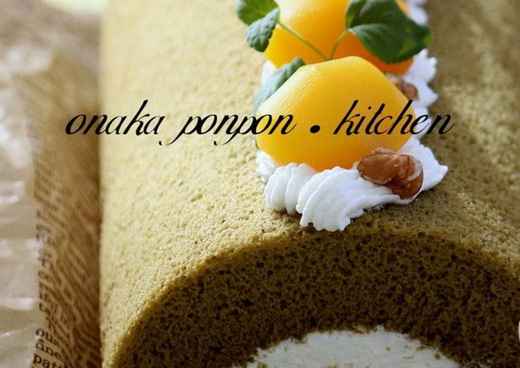 Recipe of Speedy Matcha Roll Cake White Chocolate Cream