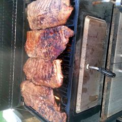 A picture of Dangerously good ribs.