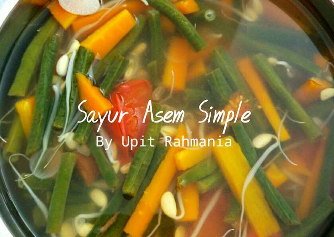 Sayur Asem Simple