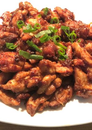 A picture of Butter Fried Chicken Thigh Fillet.
