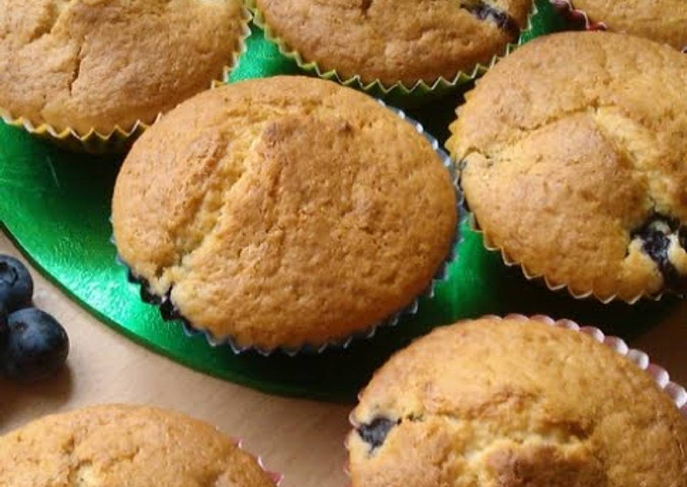 Steps to Prepare Any-night-of-the-week Vickys Blueberry Cupcakes, GF DF
EF SF NF