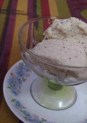 A picture of Coconut icecream.