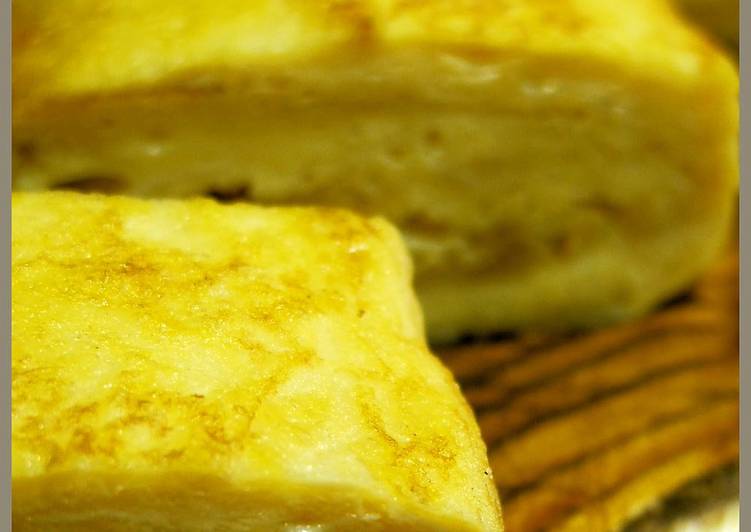The Golden Ratio for Dashimaki Rolled Omelet