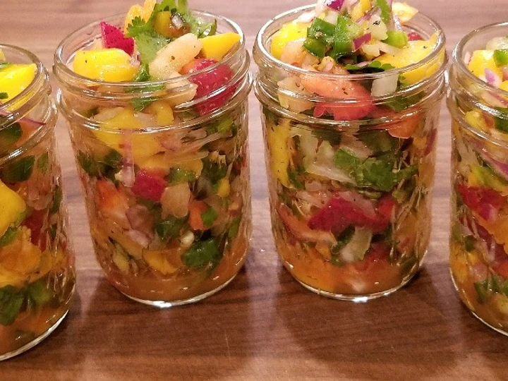 Easy Way Prepare Recipe Mike&amp;#39;s Tropical Spicy Salsa that is Can Pamper Your Tongue, Tasty}