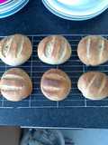 Brown loaf/ baps
