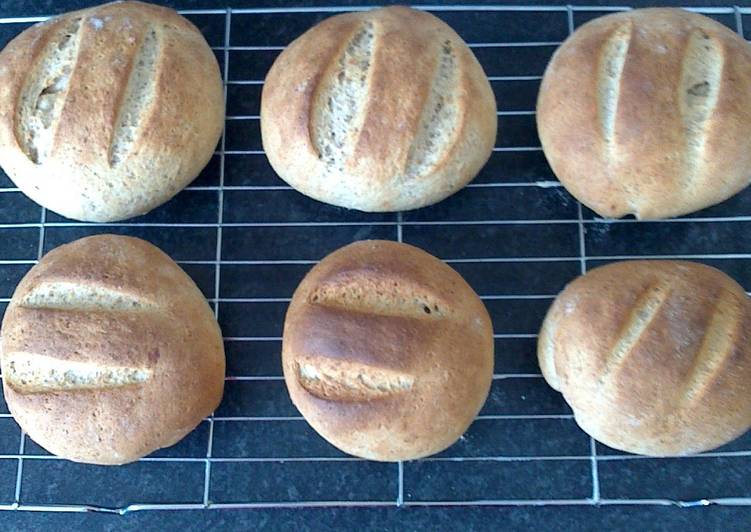 Step-by-Step Guide to Make Delicious Brown loaf/ baps