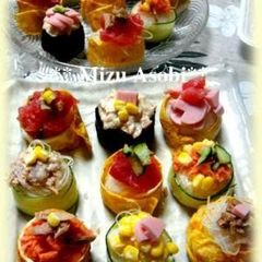 A picture of Cheap, Easy and Cute Temari Sushi.