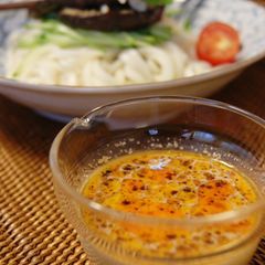 A picture of Spicy Soy Milk & Sesame Noodle Sauce.