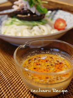 A picture of Spicy Soy Milk & Sesame Noodle Sauce.