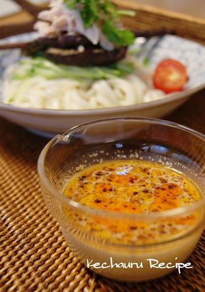 A picture of Spicy Soy Milk & Sesame Noodle Sauce.