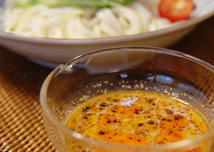 Recipe of Super Quick Homemade Spicy Soy Milk &amp; Sesame Noodle Sauce