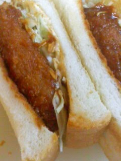 A picture of Croquette Sandwich.
