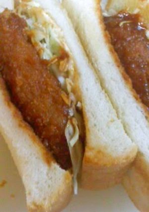A picture of Croquette Sandwich.