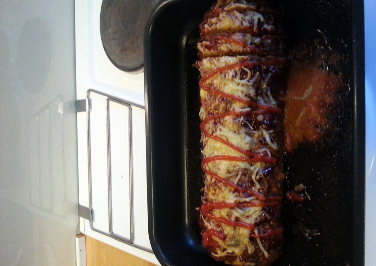 Simple Way to Prepare Homemade Meatloaf