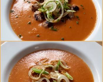 Latest Recipe Sigs Mixed Onion and Tomato Soup Delicious Simple