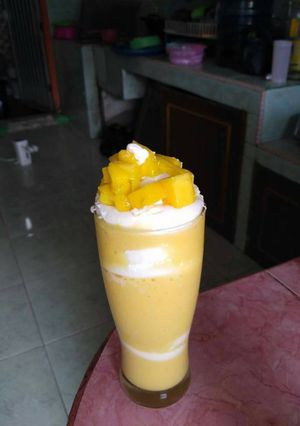 Foto resep Manggo juice yg lg ngehitz.