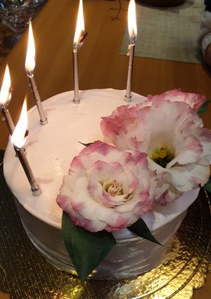 عکسی از دستور کیک تولد