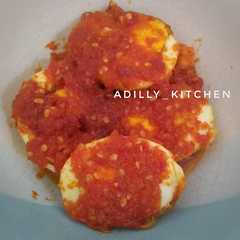 A picture of Telur balado.