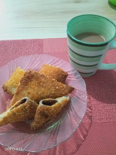 Foto resep Roti goreng crispy isi Coklat
