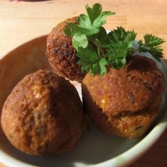 A picture of Falafel Chickpea Croquettes.