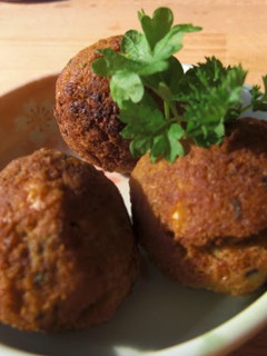 A picture of Falafel Chickpea Croquettes.