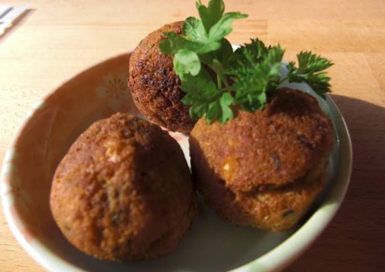 Easiest Way to Make Quick Falafel Chickpea Croquettes