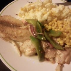 Garlic Tilapia A picture of Garlic Tilapia.