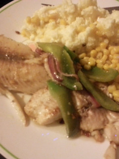 A picture of Garlic Tilapia.