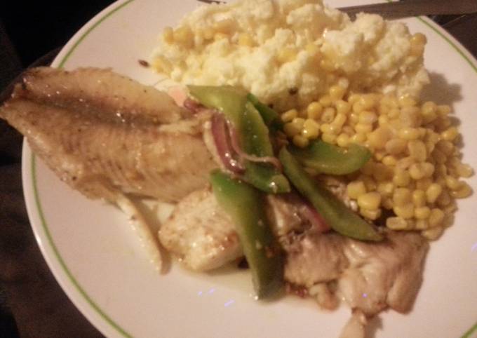 Garlic Tilapia